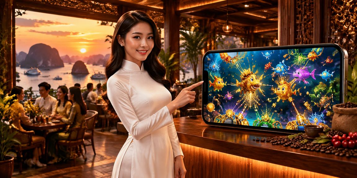 Cảnh thiên nhiên Việt Nam gợi cảm giác thư giãn khi chơi game trên điện thoại
