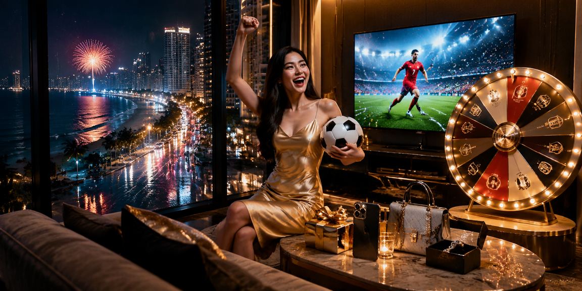 Khung cảnh giải trí ven biển Vũng Tàu với trò chơi roulette ngoài trời